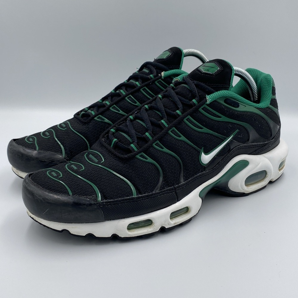 Nike Air Max Plus TN Black Malachite Men's Size 9.5 Tuned Air Shoes DM0032-009